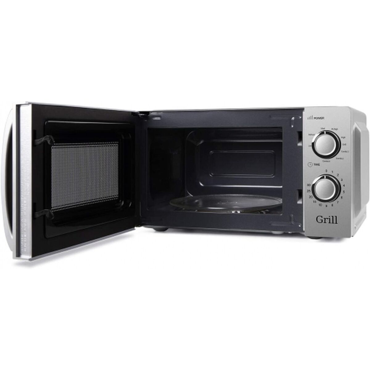 Microondas con Grill Orbegozo MIG 2138 Negro Plateado 700 W 20 L