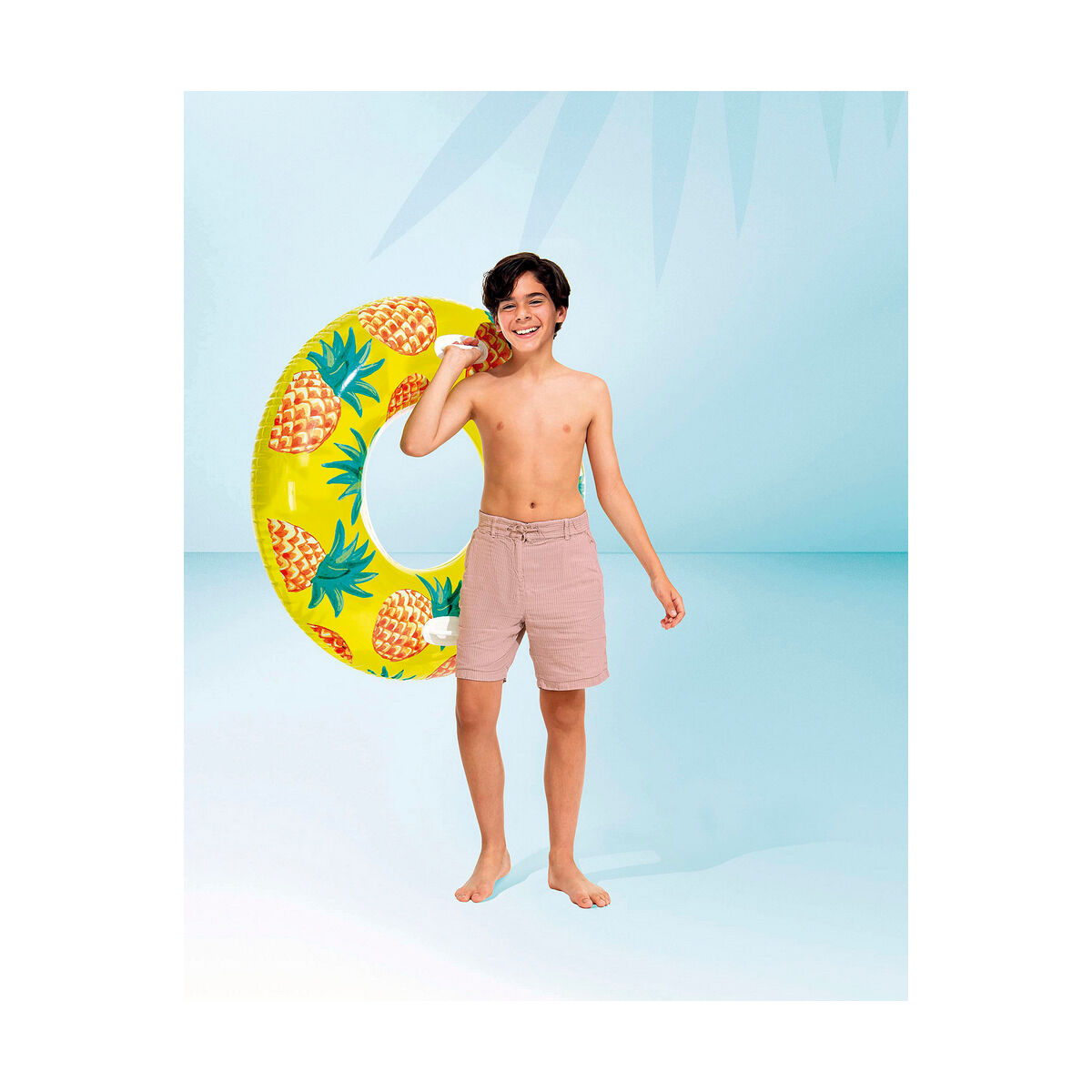 Flotador Hinchable Intex Frutas PVC Ø 107 cm