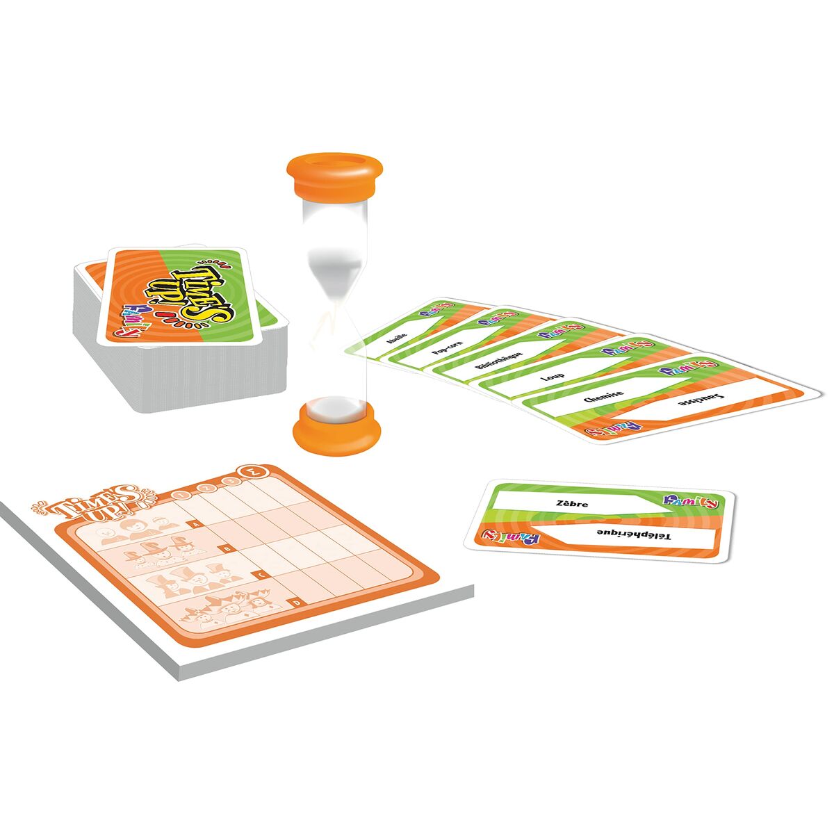 Juego de habilidad Asmodee Time's Up Family