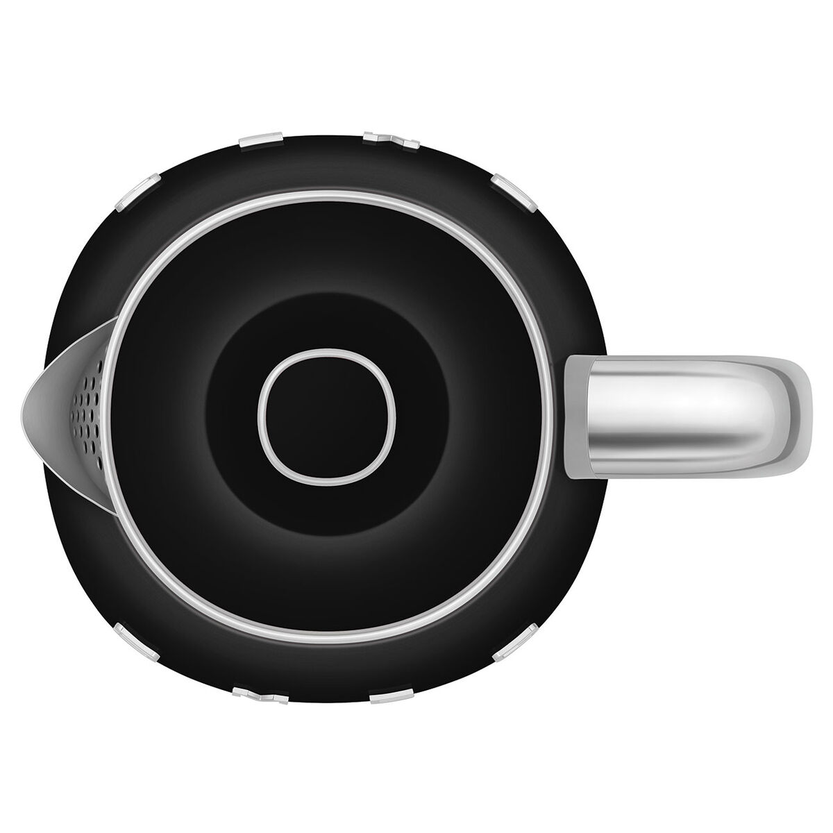 Hervidor Smeg KLF05BLEU 1400 W Años 50 Negro Acero Inoxidable 800 ml