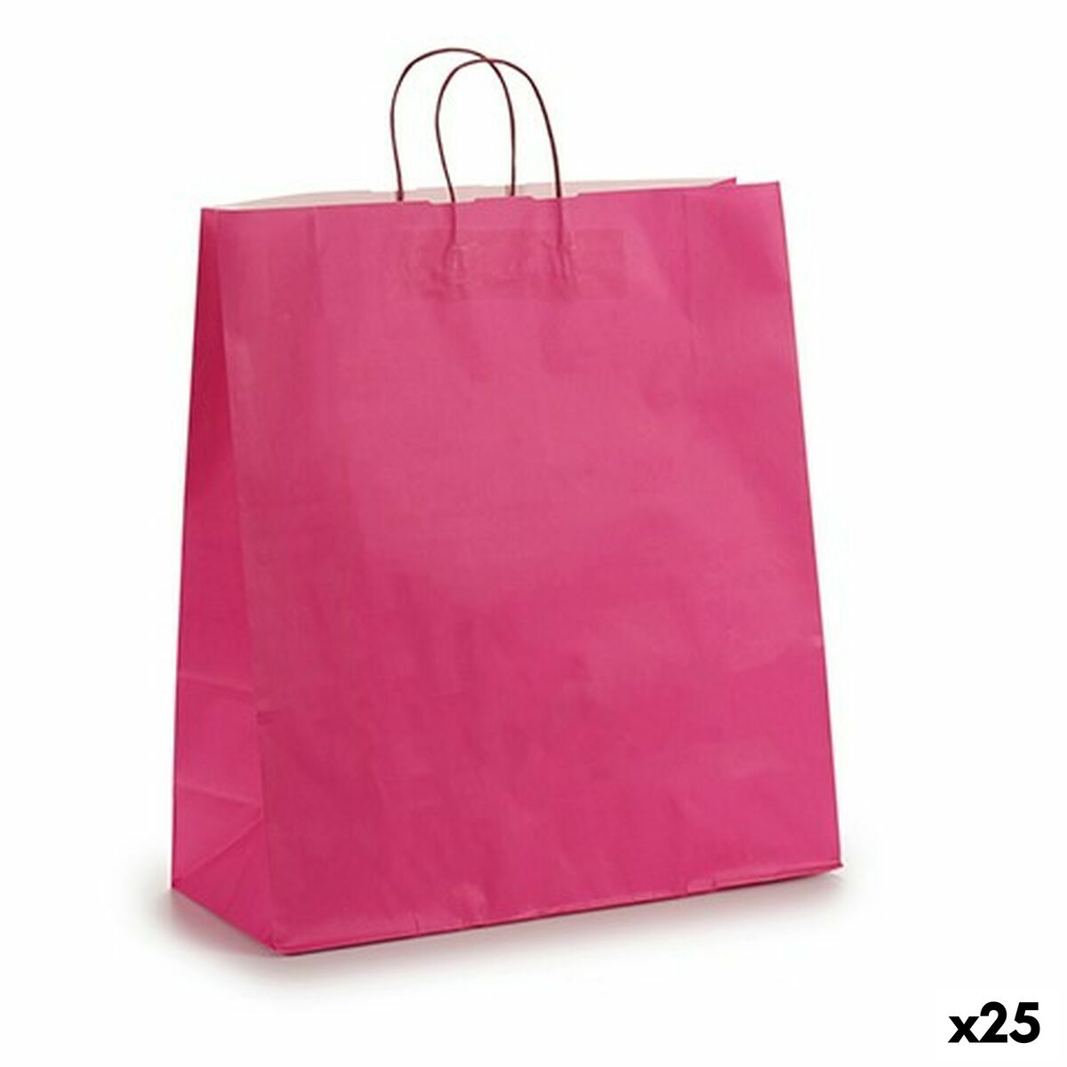 Bolsa de Papel Pincello Rosa 16 x 57,5 x 46 cm 46 x 16 x 59 cm (25 Unidades)