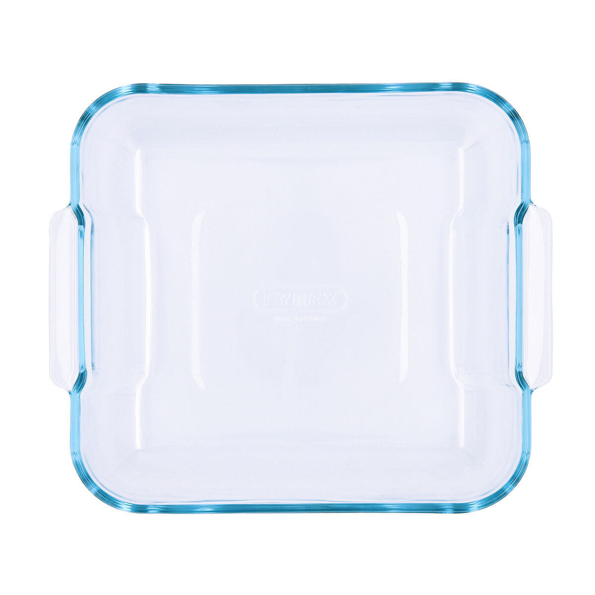 Fuente de Cocina Pyrex Classic Cuadrada Transparente Vidrio 25 x 22 x 6 cm (6 Unidades)