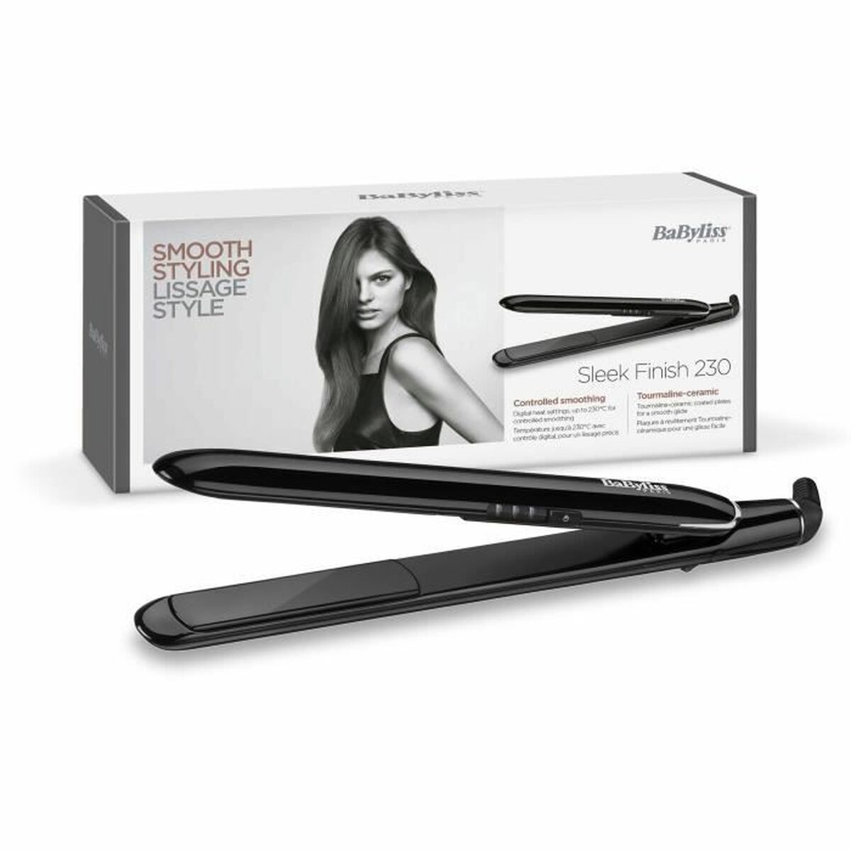 Plancha de Pelo Babyliss ST255E Negro