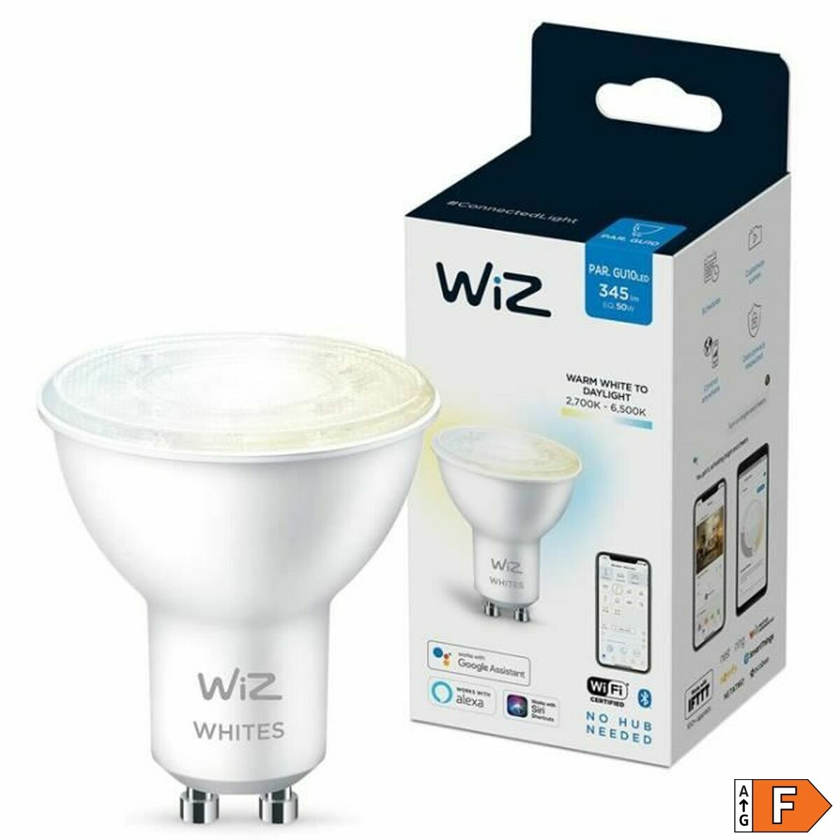 Bombilla Inteligente Wiz 50 W GU10 Wi-Fi LED 2700 K 6500 K 400 lm