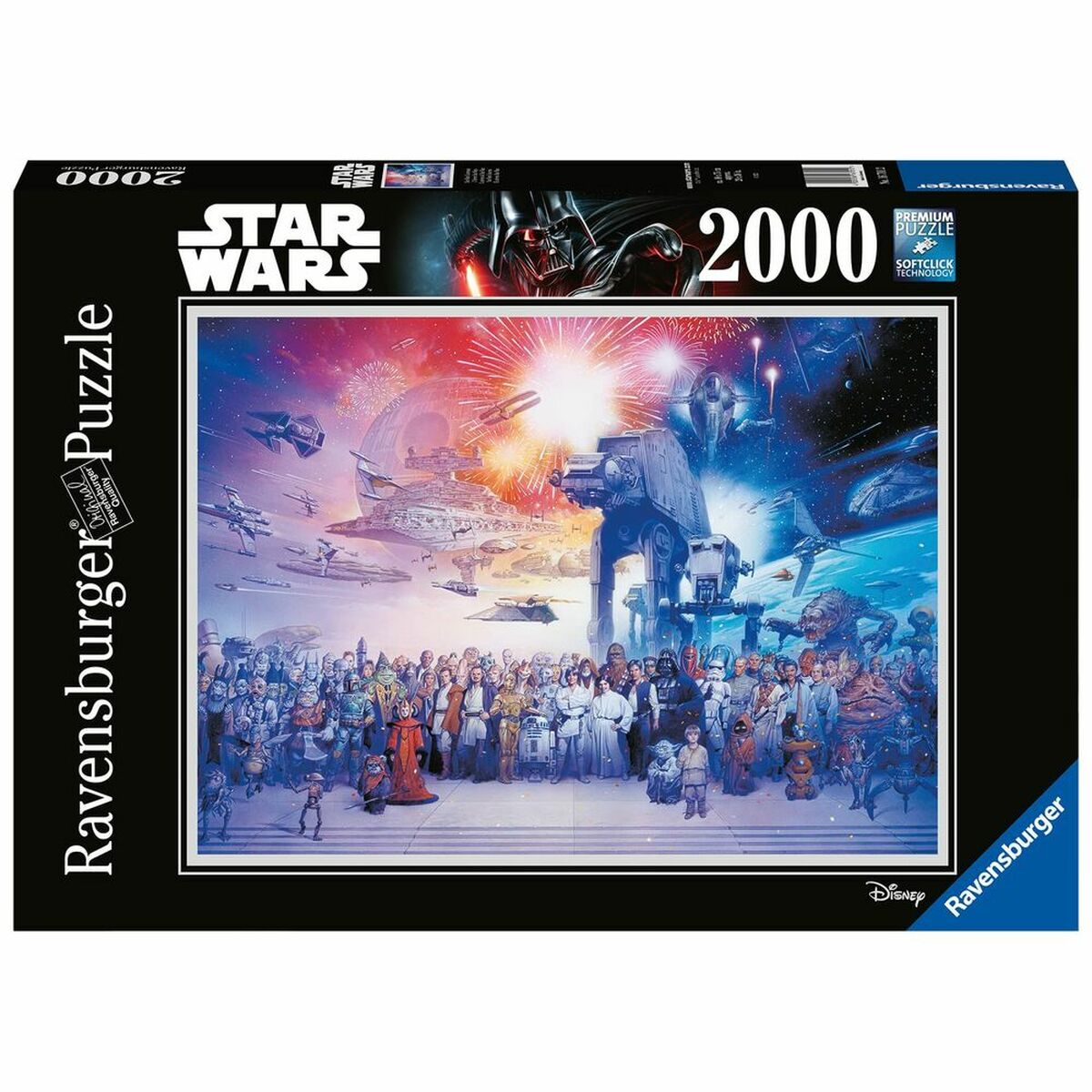 Puzzle Ravensburger 167012 Star Wars (2000 Piezas)
