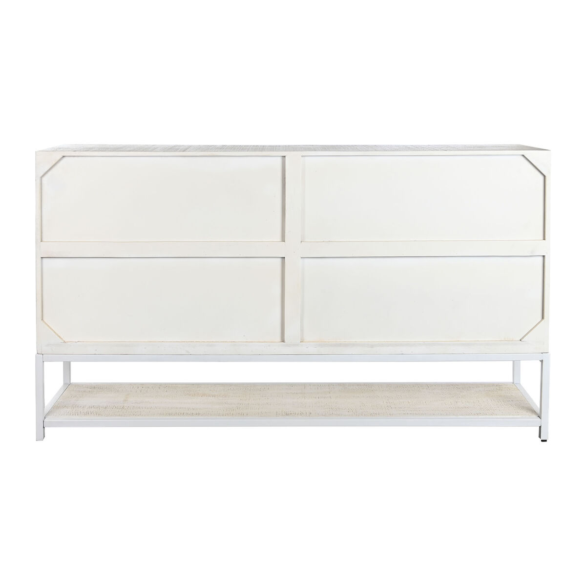 Aparador DKD Home Decor Blanco Metal Madera de mango 170 x 45 x 100 cm