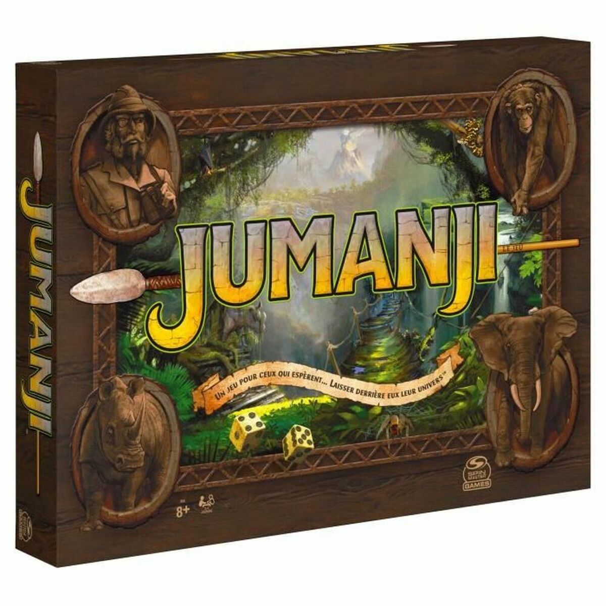 Juego de Mesa Spin Master Jumanji (Francés) (FR)