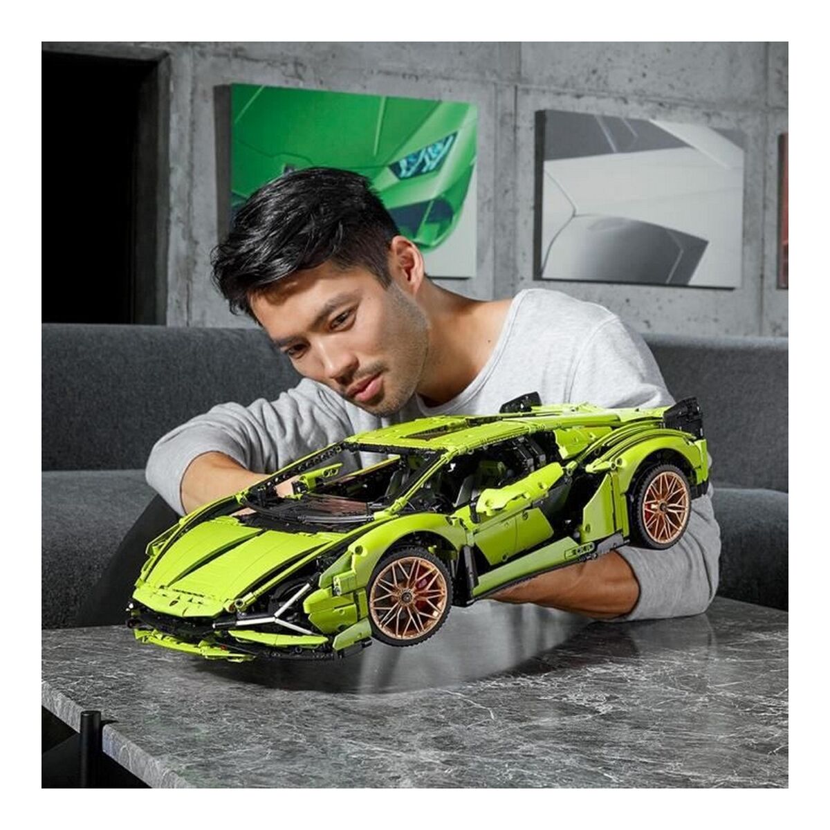Juego de Construcción   Lego Lamborghini Sián FKP 37         Multicolor