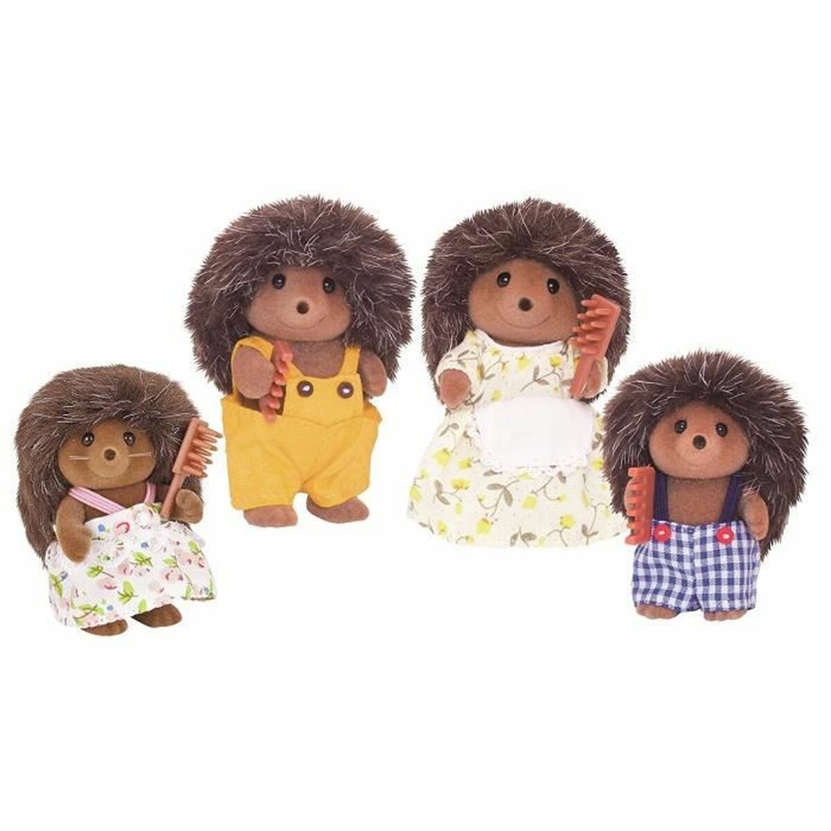 Set de Muñecos   Sylvanian Families 4018 Family Herisson 4 Piezas