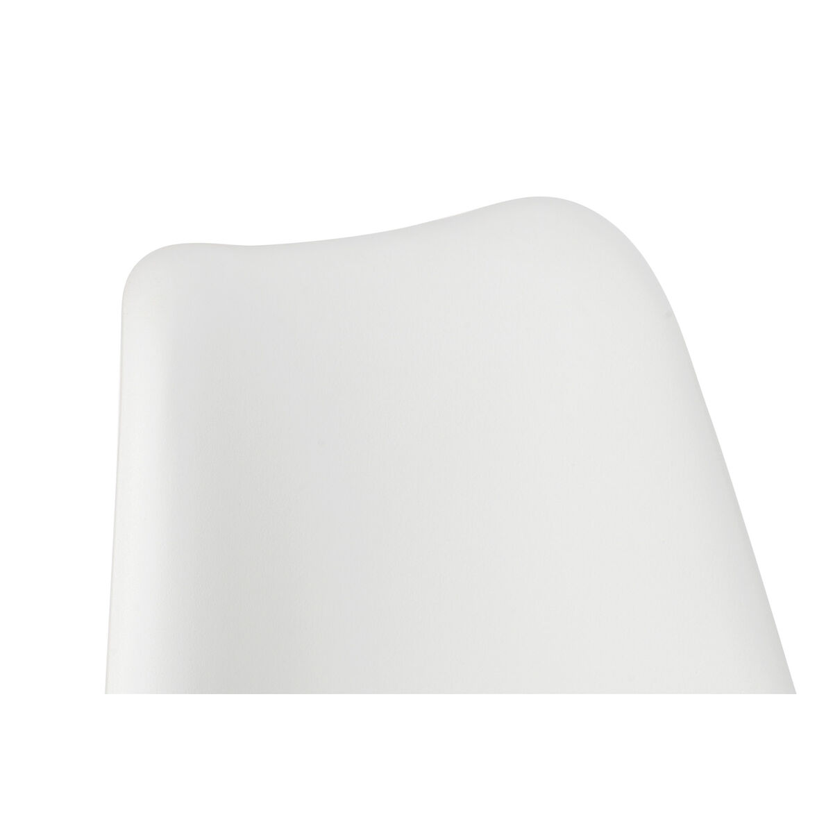 Silla DKD Home Decor Blanco Natural Polipropileno Madera de haya 48 x 55 x 83 cm