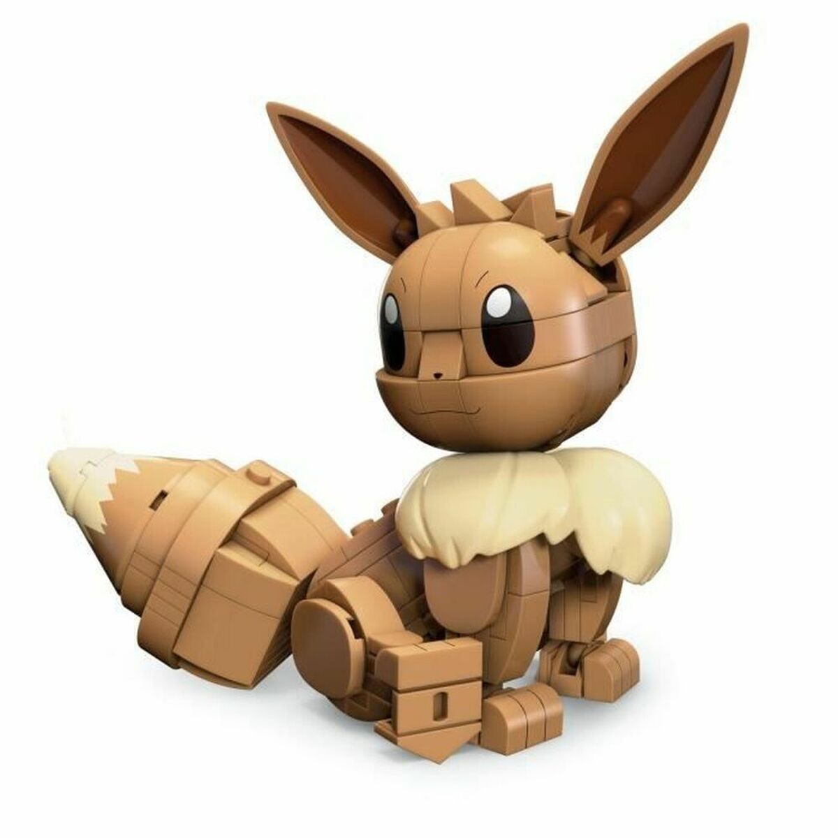 Figura Articulada Mega Construx  Eevee Medium + 7 Años 215 Piezas