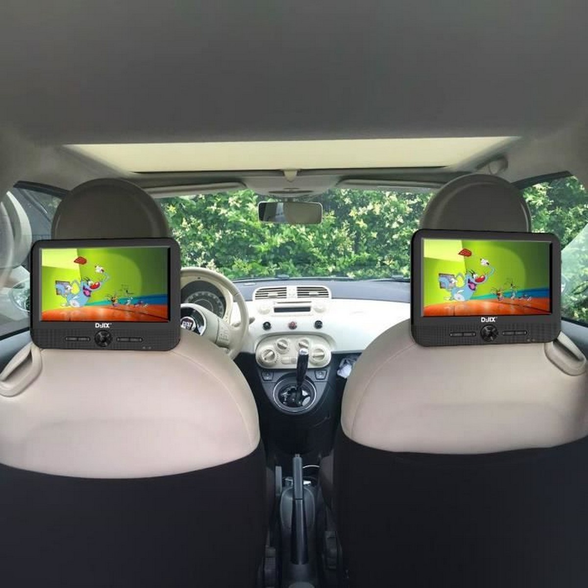 Reproductor de DVD D-JIX PVS 906-50SM 9" 800 x 480 px