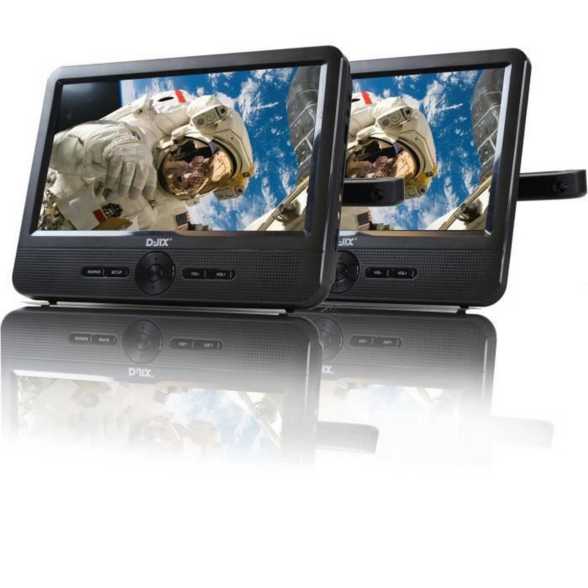 Reproductor de DVD D-JIX PVS 906-50SM 9" 800 x 480 px