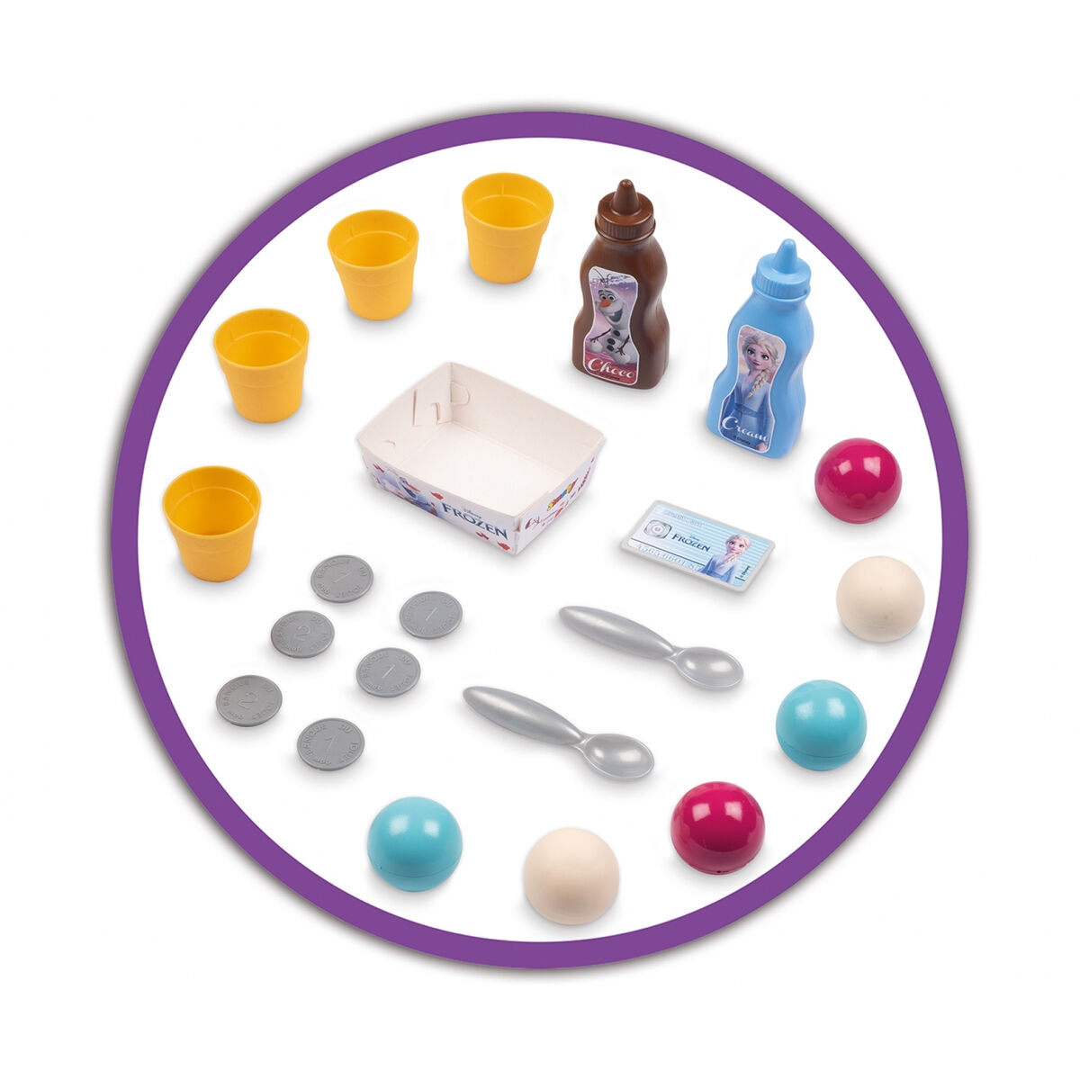 Set de juguetes Smoby  Frozen Ice Cream Shop