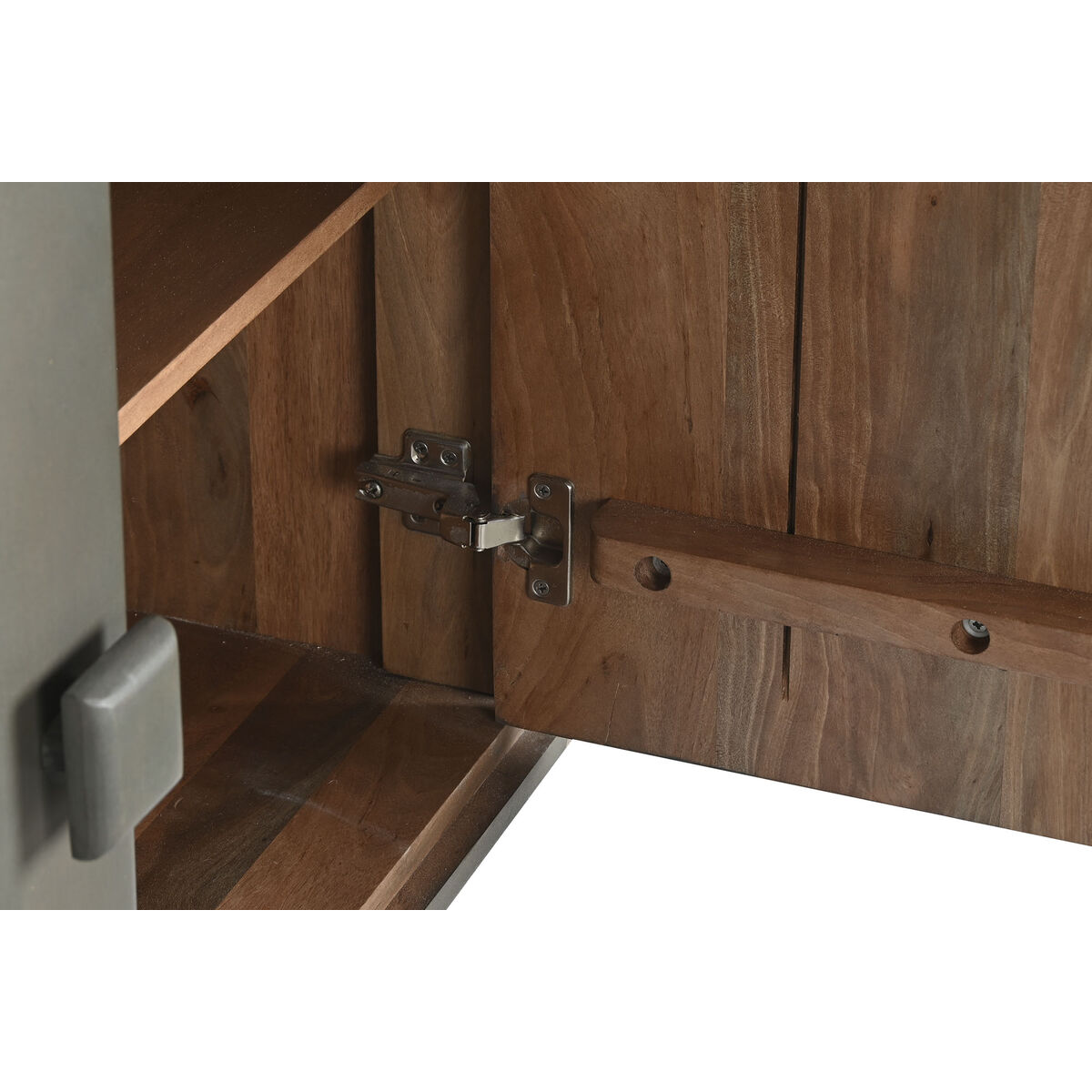 Aparador DKD Home Decor Gris oscuro Madera 177 x 38 x 75 cm