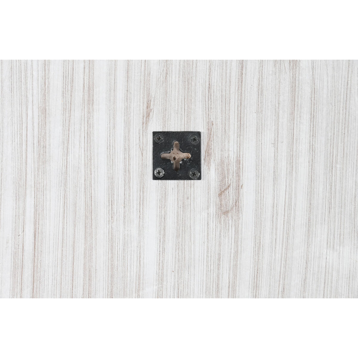 Espejo de pared DKD Home Decor Blanco Natural Indio Decapé 120 x 2,5 x 120 cm
