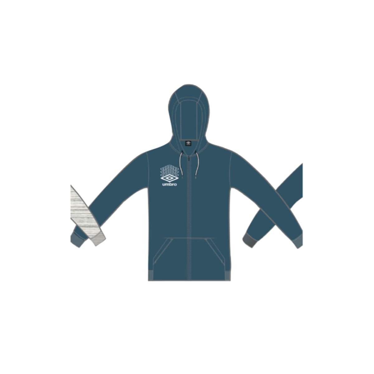 Chaqueta Deportiva para Hombre Umbro TERRACE 66206U LKB  Azul