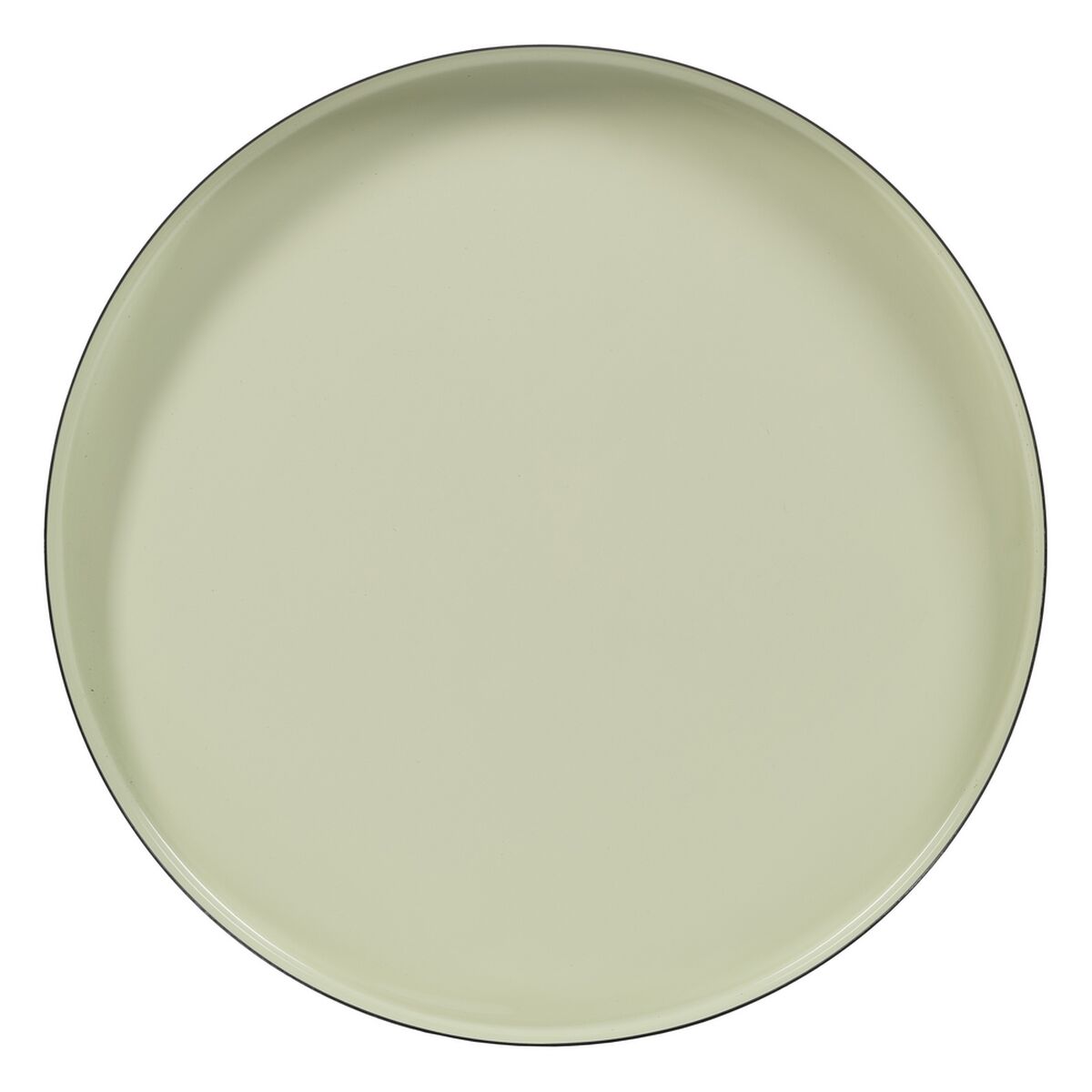 Mesa auxiliar 35,5 x 35,5 x 64,5 cm Negro Verde Hierro