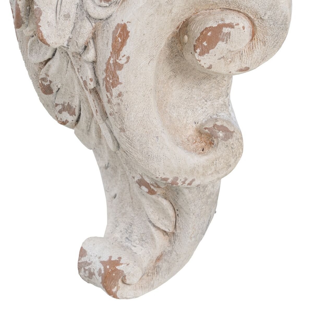 Escultura Blanco Resina Óxido de magnesio Ángel 60 x 25 x 68 cm