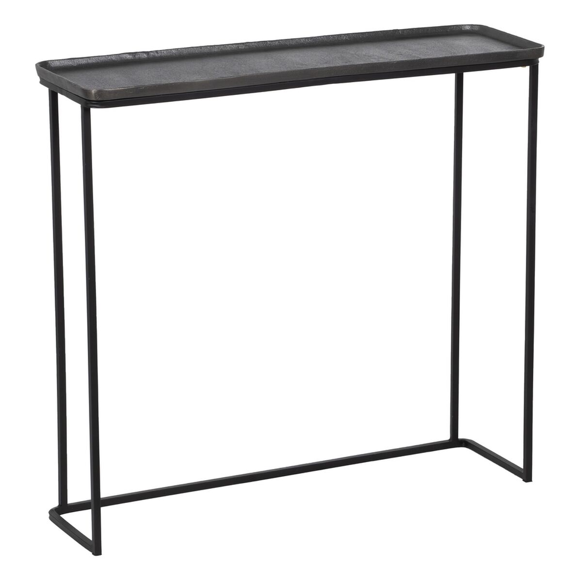 Juego de muebles Negro Gris 84 x 26 x 78 cm