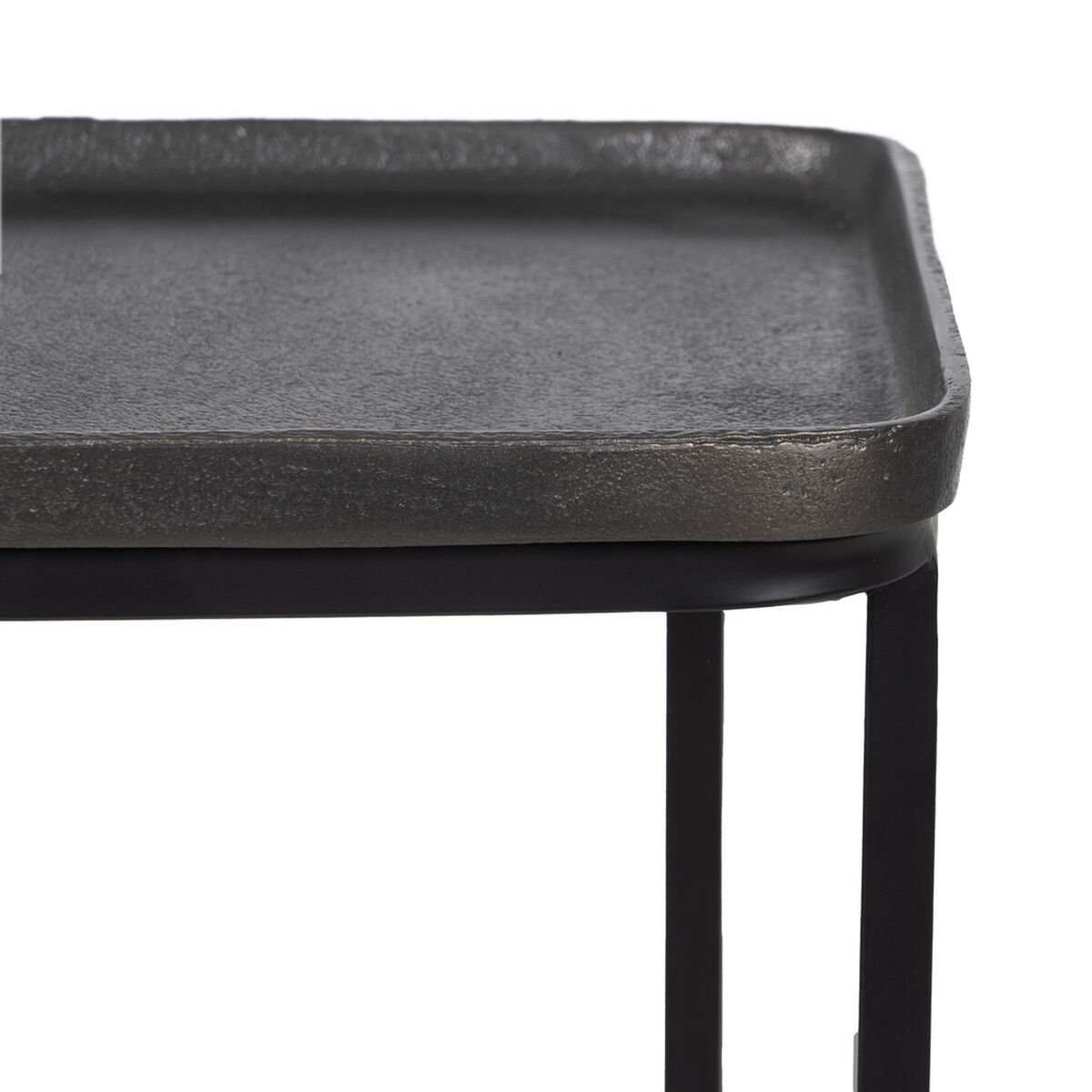 Juego de muebles Negro Gris 84 x 26 x 78 cm