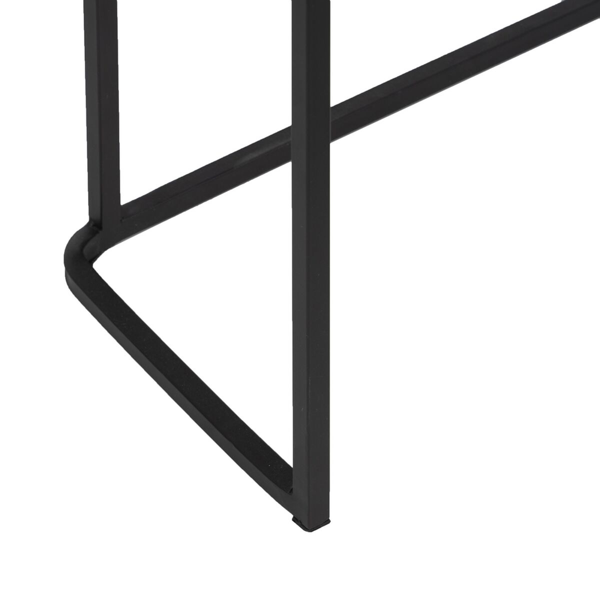 Juego de muebles Negro Gris 84 x 26 x 78 cm