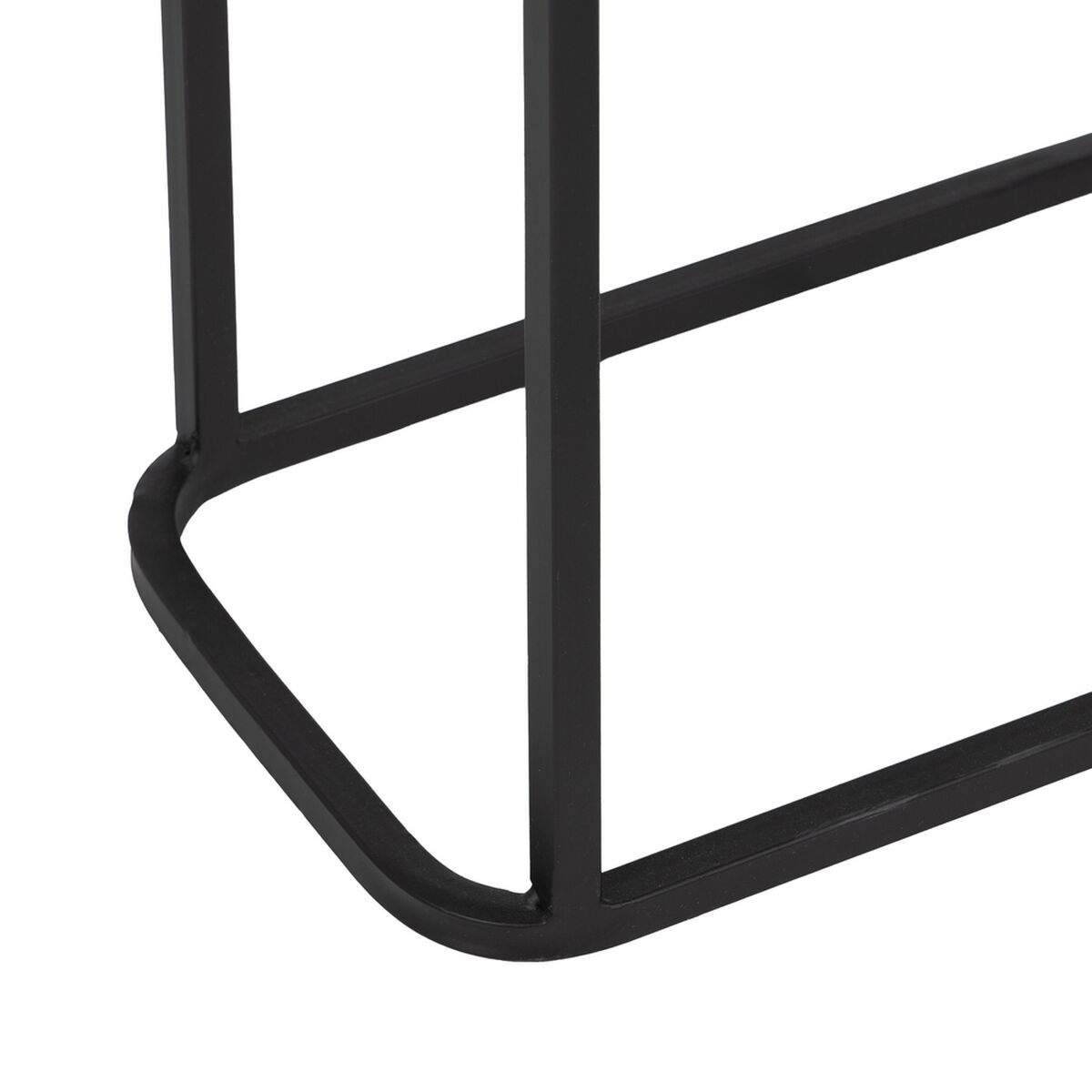 Juego de muebles Negro Gris 84 x 26 x 78 cm