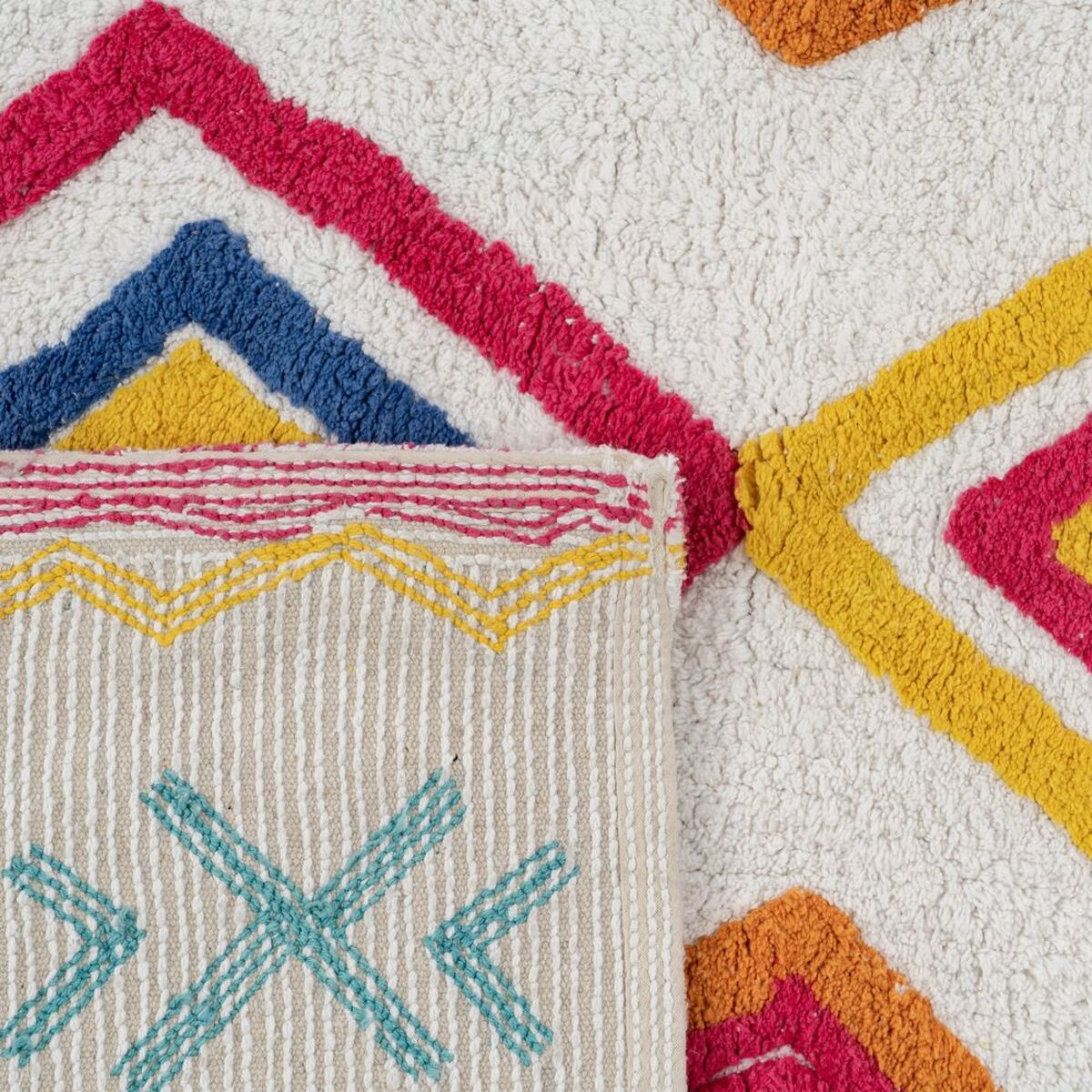 Alfombra Infantil 100 % algodón 175 x 90 cm 175 x 90 x 1 cm