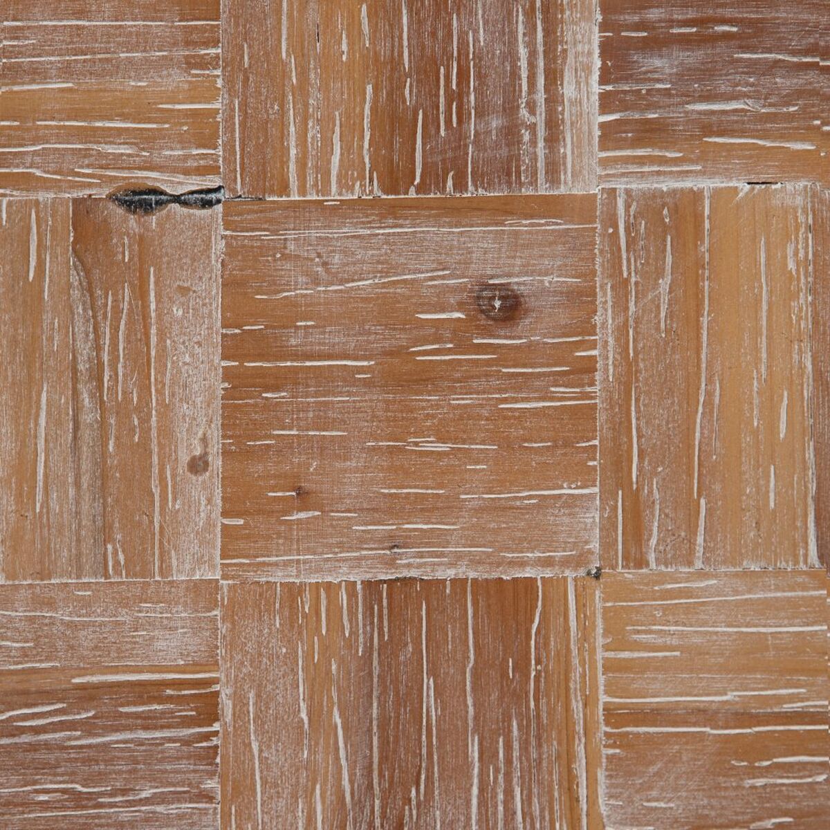 Mesa de Centro Blanco Natural 74,5 x 74,5 x 38 cm