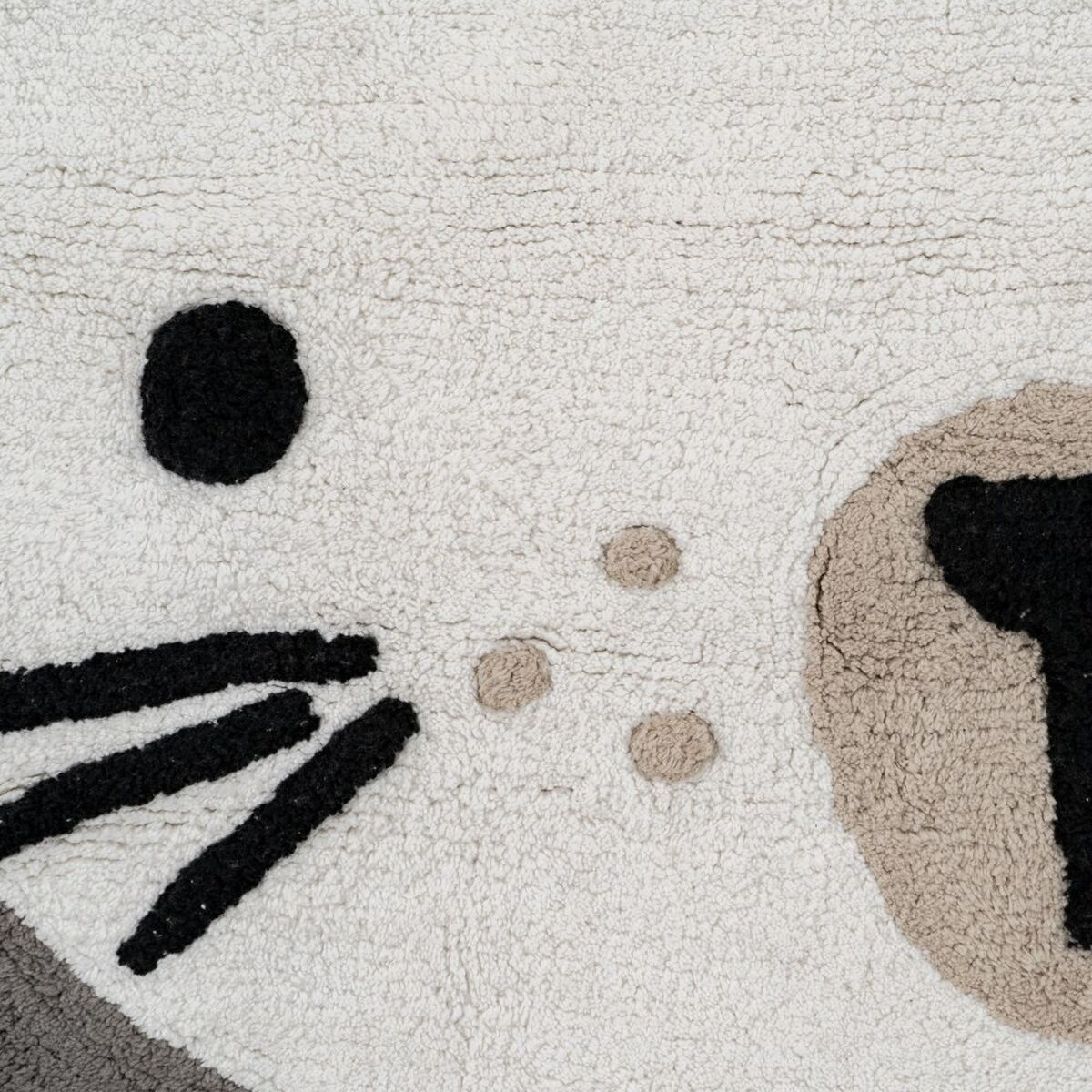 Alfombra Infantil 100 % algodón Conejo 100 cm 100 x 100 x 1 cm