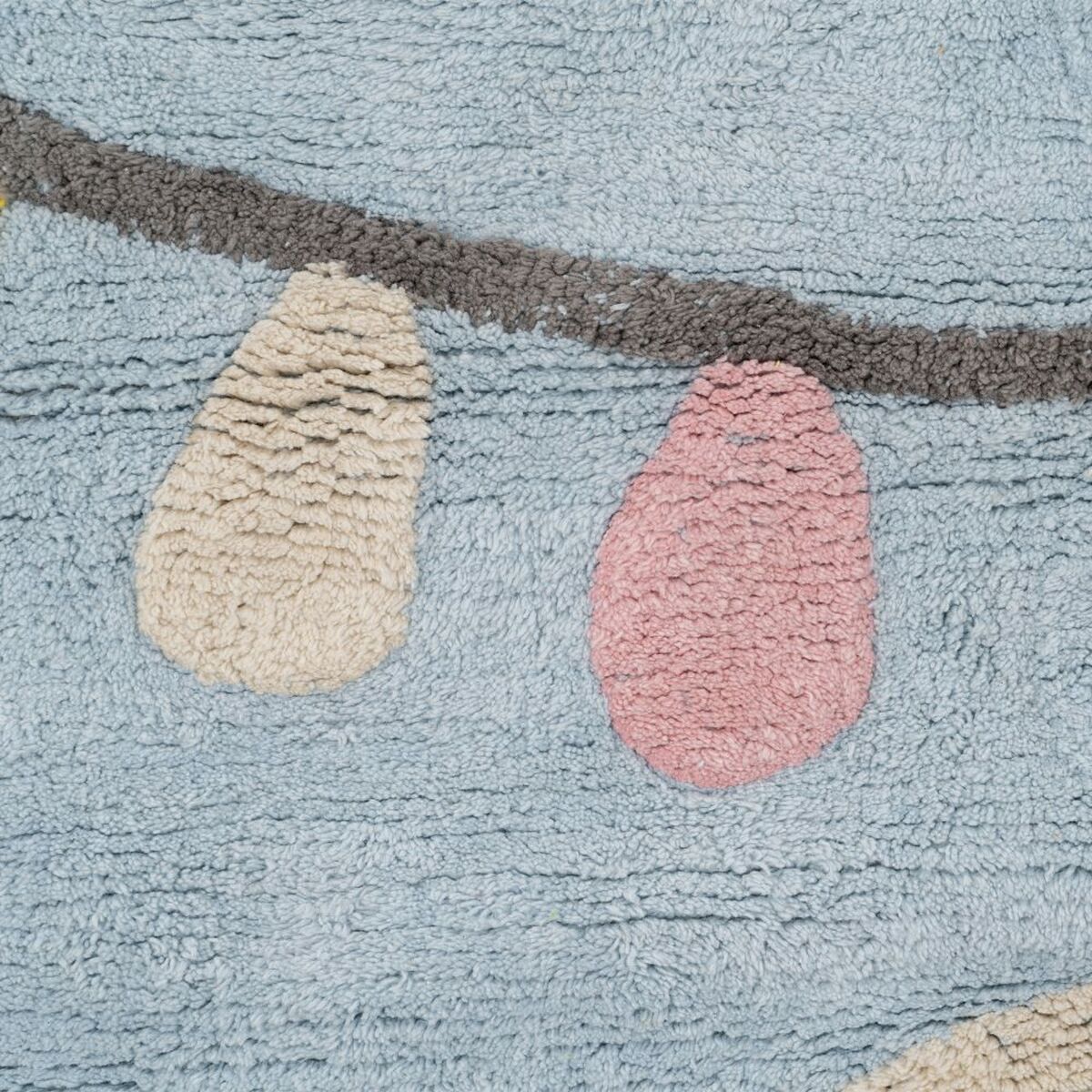 Alfombra Infantil 100 % algodón 150 X 110 CM 150 x 110 x 1 cm