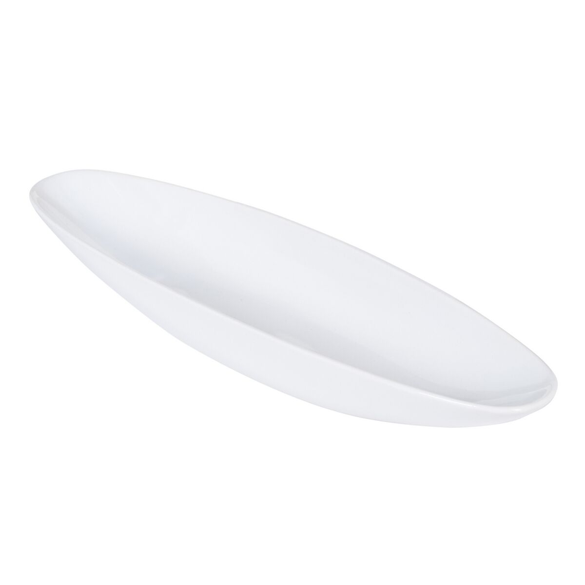 Centro de Mesa Blanco Cerámica 39,5 x 10,5 x 5 cm