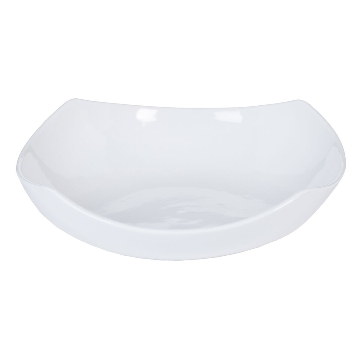 Centro de Mesa Blanco Cerámica 29,5 x 29,5 x 8 cm