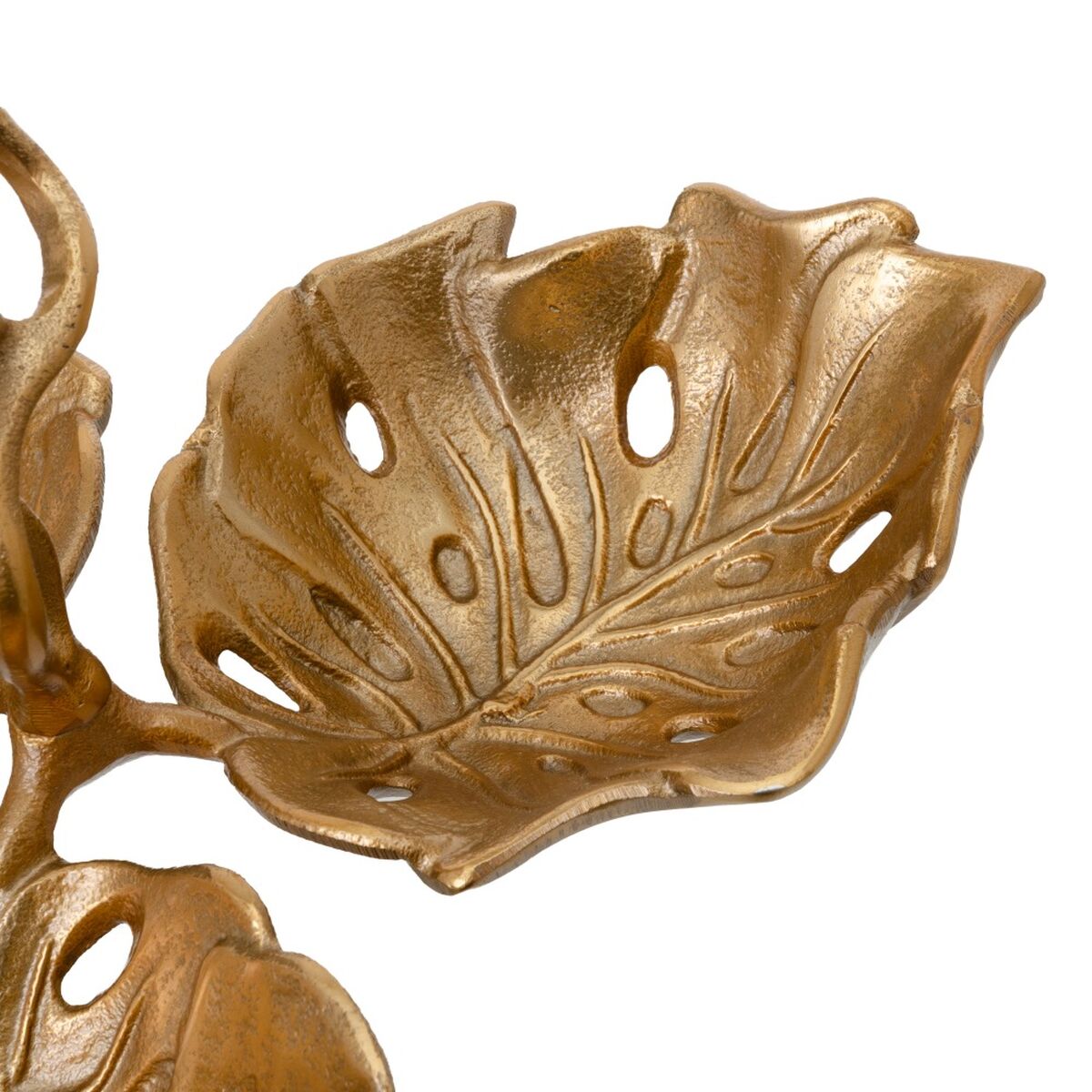 Centro de Mesa Dorado Aluminio 28,5 x 28,5 x 20 cm