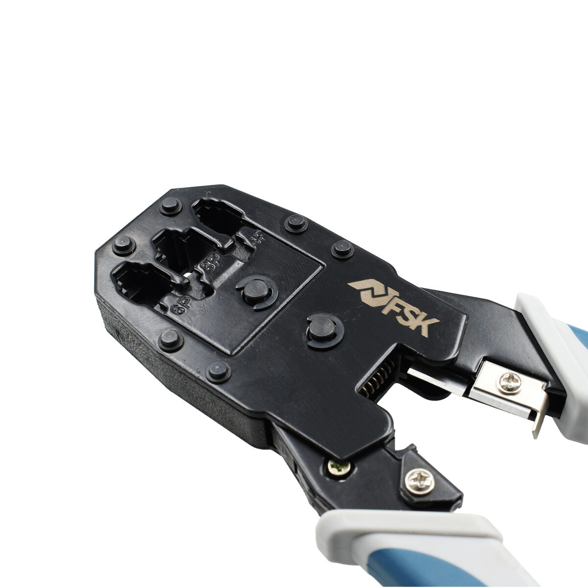 Crimpadora Ferrestock  RJ45 / RJ11 Pelacables