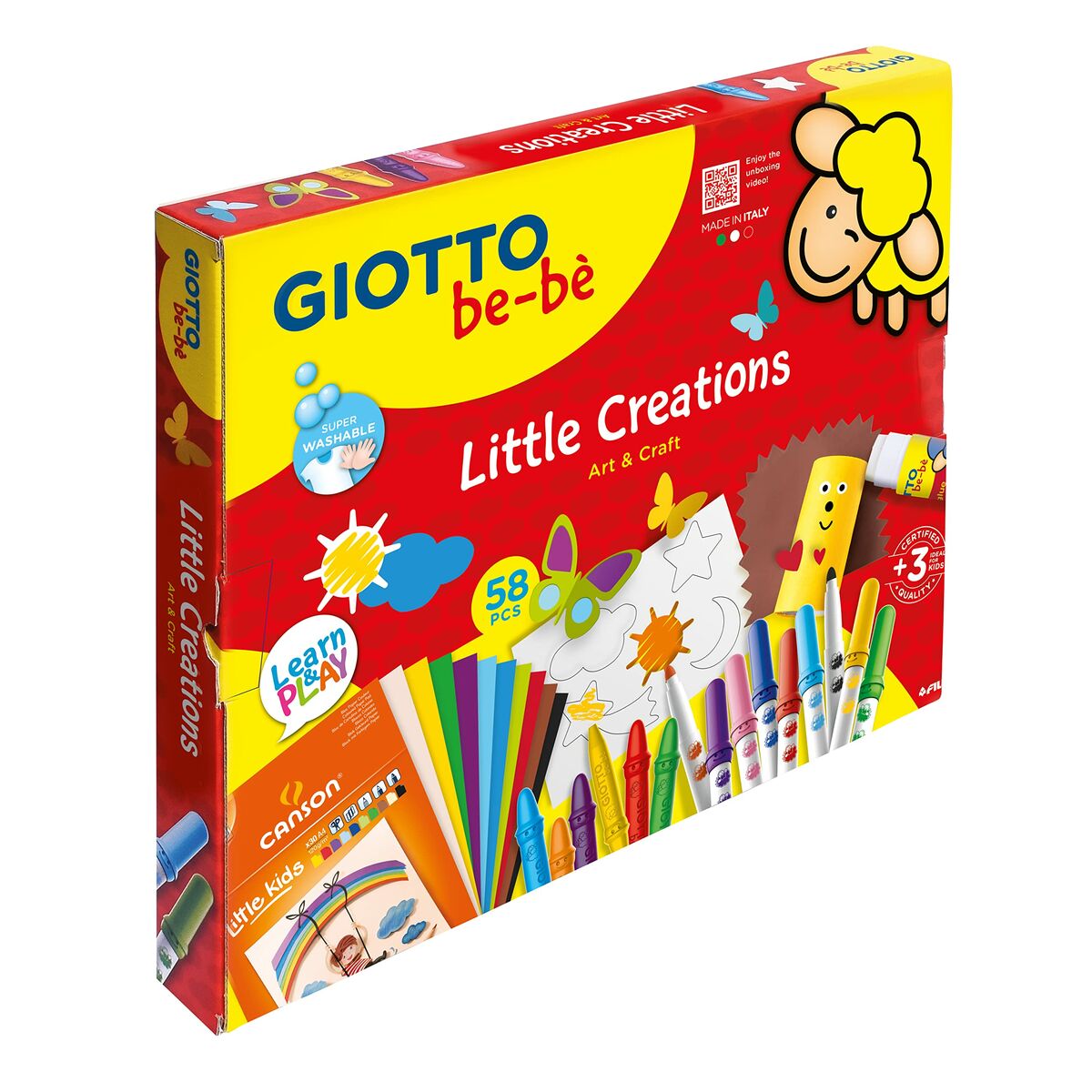 Dibujos para pintar Giotto Multicolor 58 Piezas