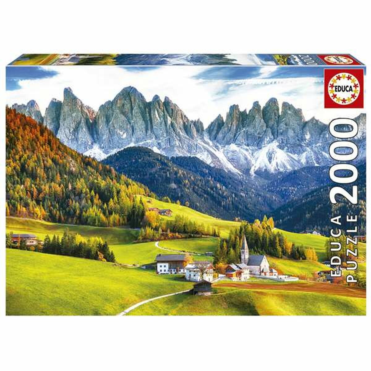 Puzzle Educa Autumn in the Dolomites 2000 Piezas