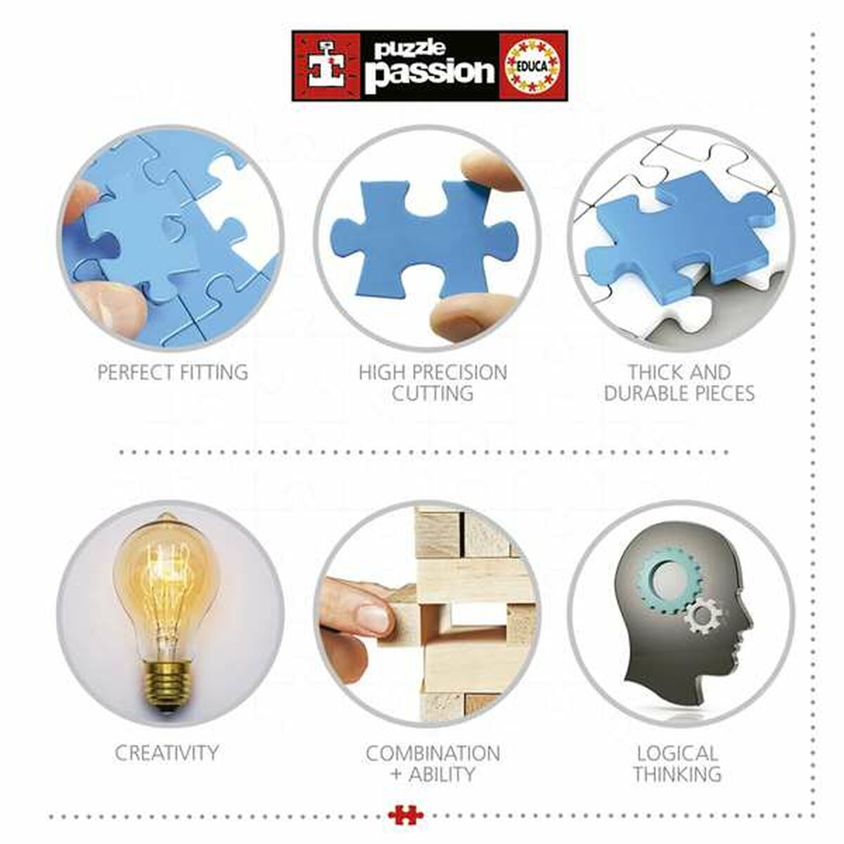 Puzzle Educa Autumn in the Dolomites 2000 Piezas