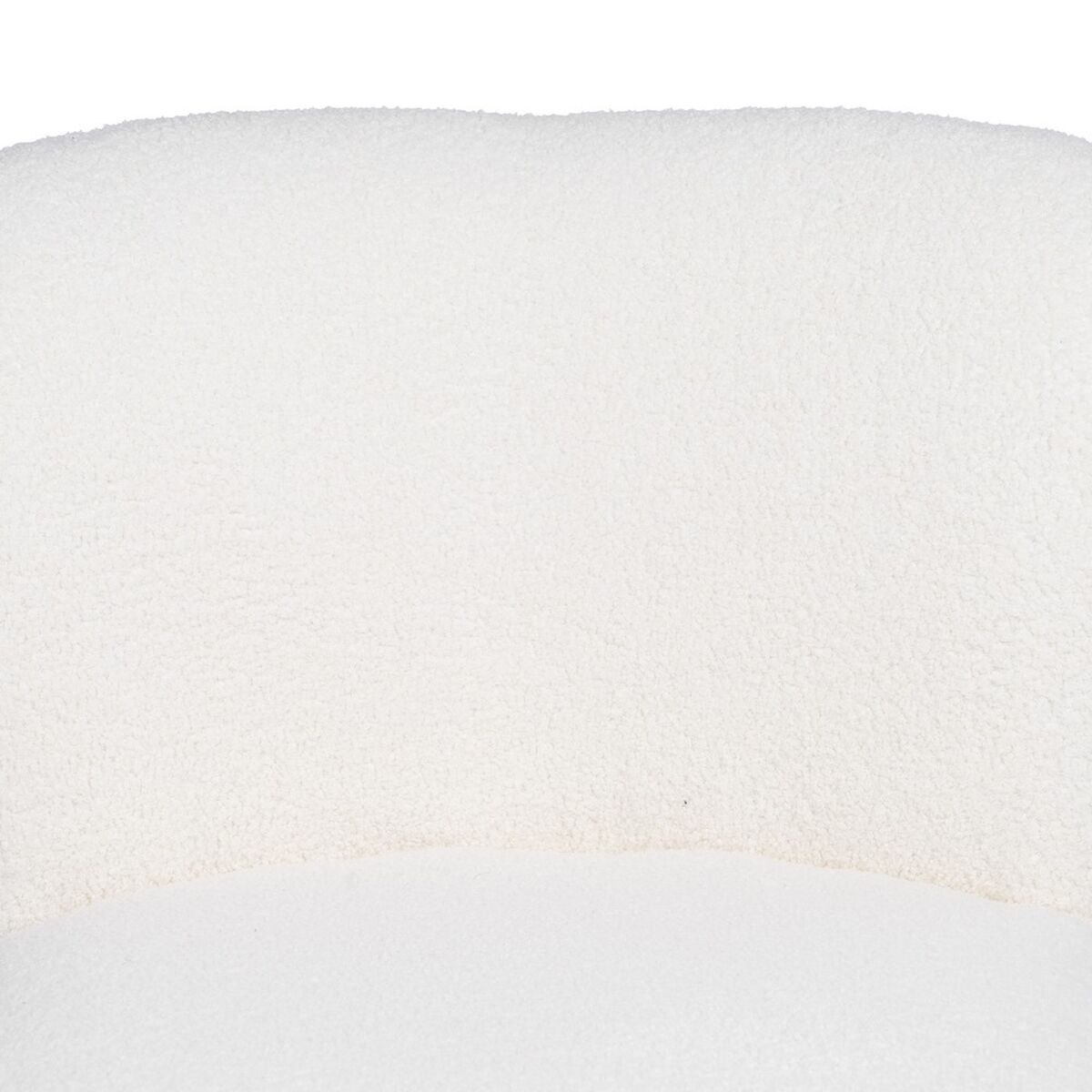 Sillón 62 x 75 x 74 cm Tejido Sintético Metal Blanco