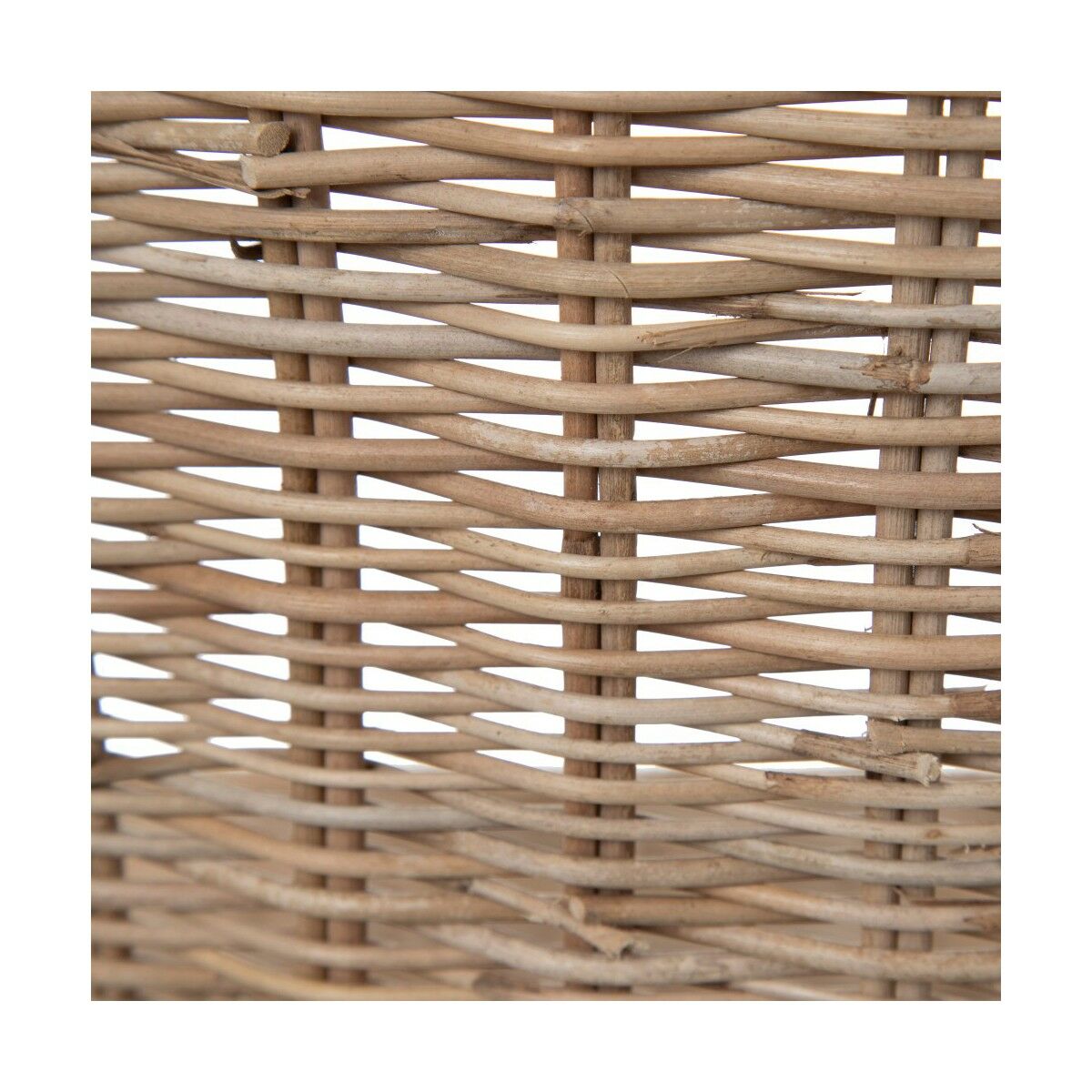 Silla de Comedor 50 x 54 x 77 cm Natural Negro