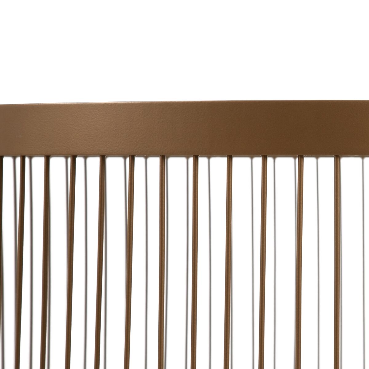 Mesa de Centro Dorado 81 x 81 x 45,5 cm