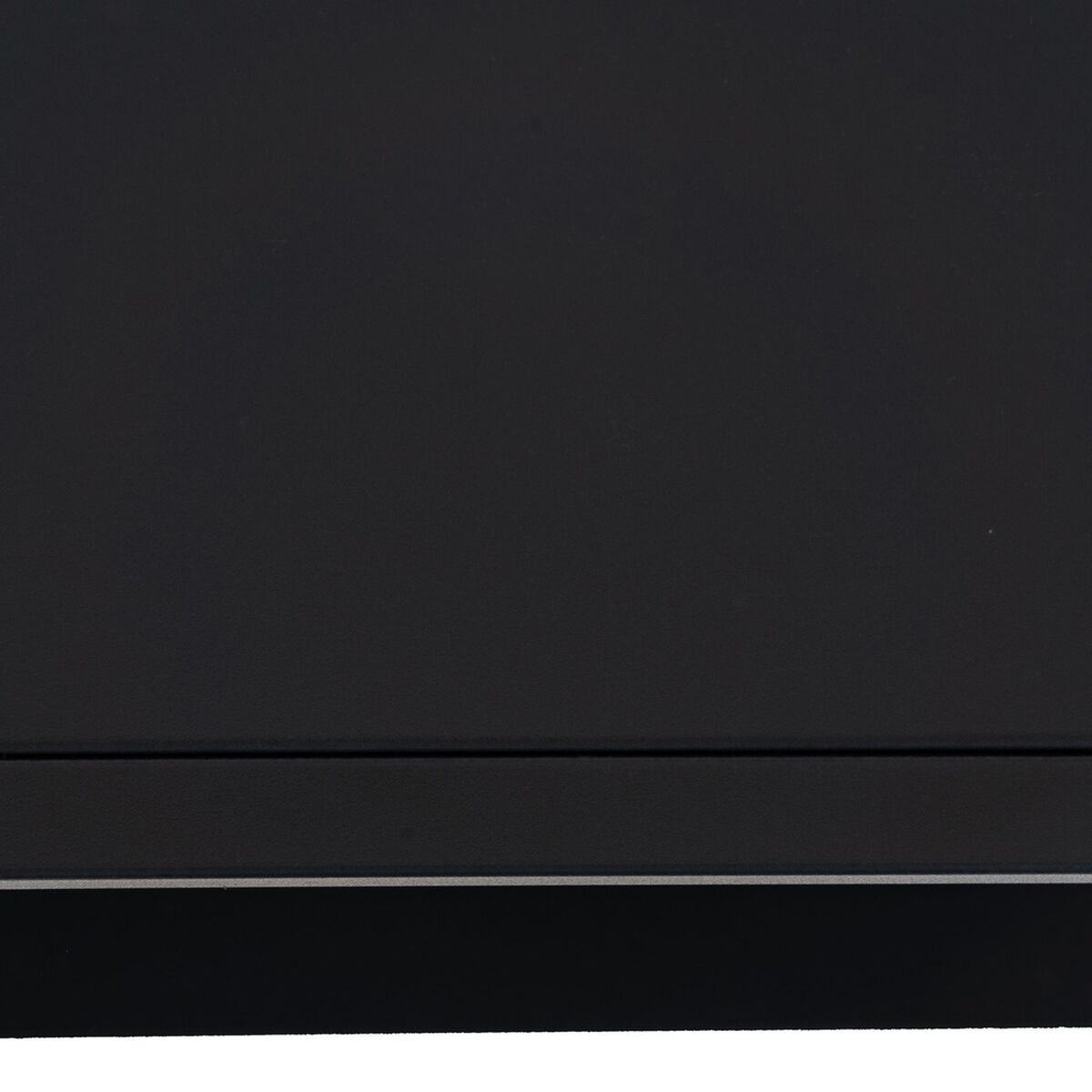 Mueble de TV 80 x 30 x 81 cm Negro Acero