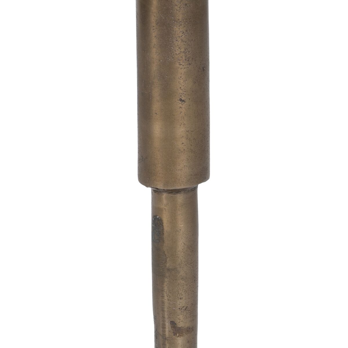 Mesa auxiliar 41 x 31,5 x 49 cm Cristal Dorado Metal