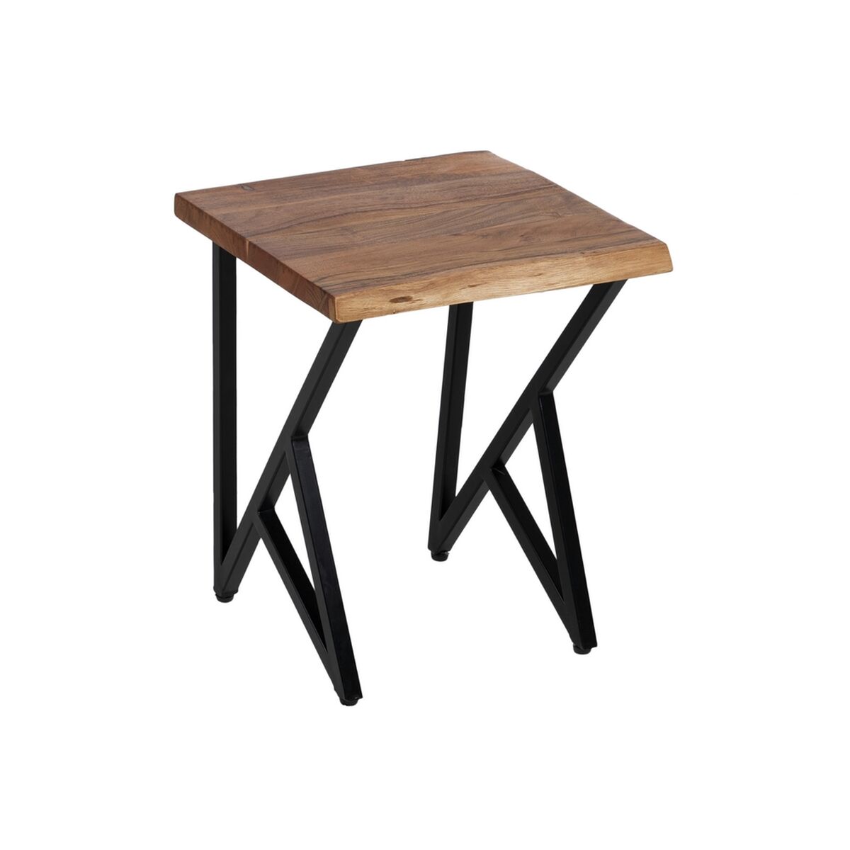 Juego de muebles Negro Natural 107 x 36 x 77 cm