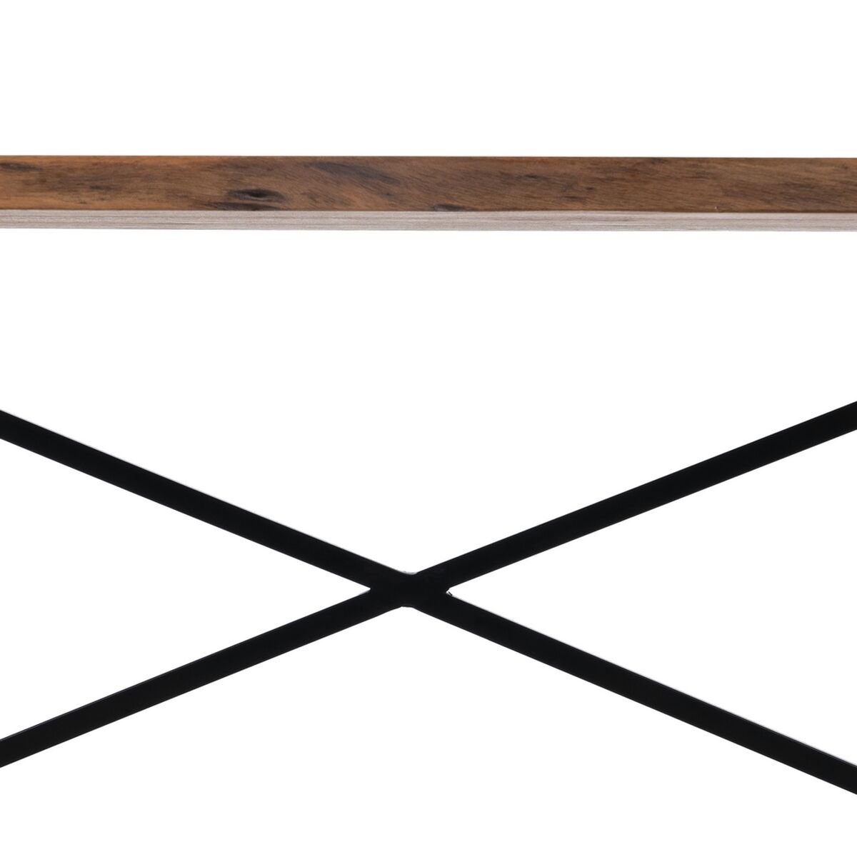 Juego de muebles Negro Natural 107 x 36 x 77 cm