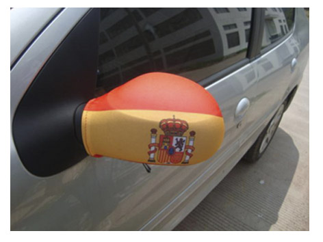 Fundas para Espejos Retrovisores Bandera de España Th3 Party (pack de 2)