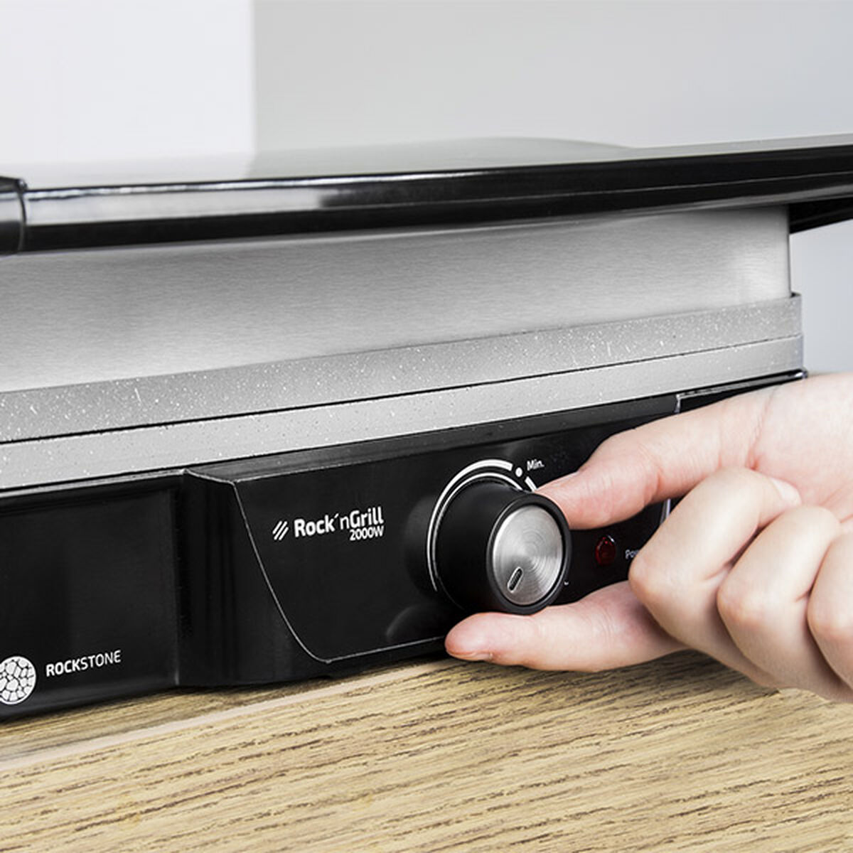 Plancha de Cocina Cecotec Parrilla electrica Rock'nGrill 2000 W