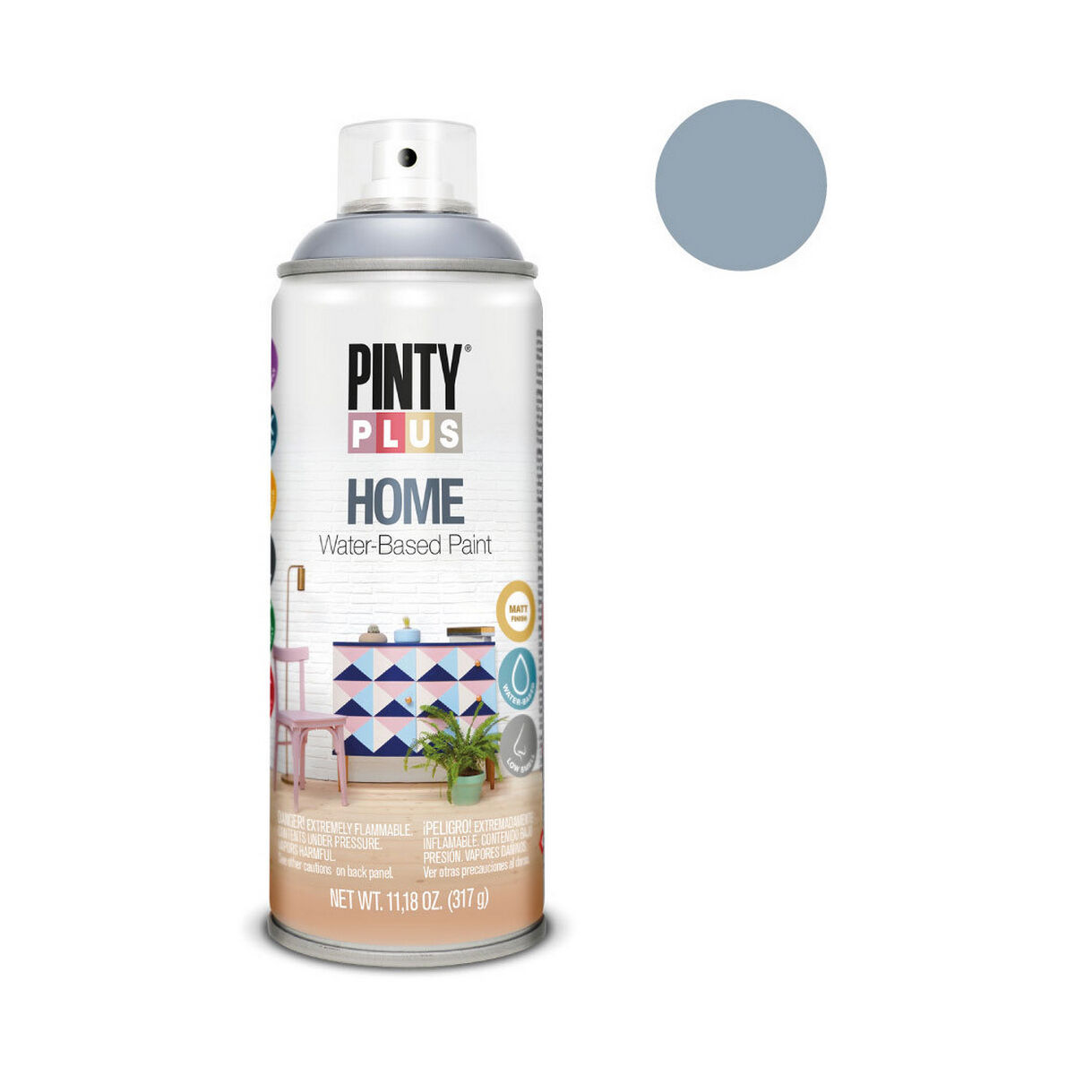 Pintura en spray Pintyplus Home HM121 400 ml Dusty Blue
