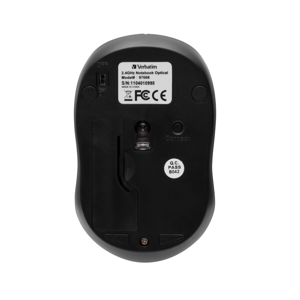 Ratón Óptico Verbatim 49042 Negro (1 unidad)