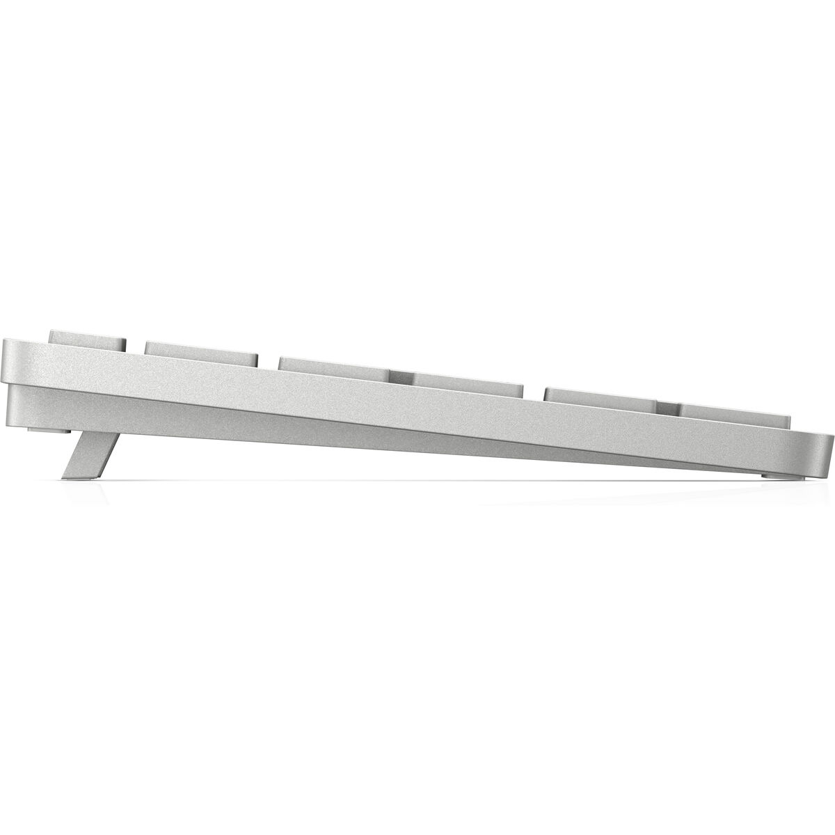 Teclado HP 3Z729AA#ABE Qwerty Español Plateado Negro Gris